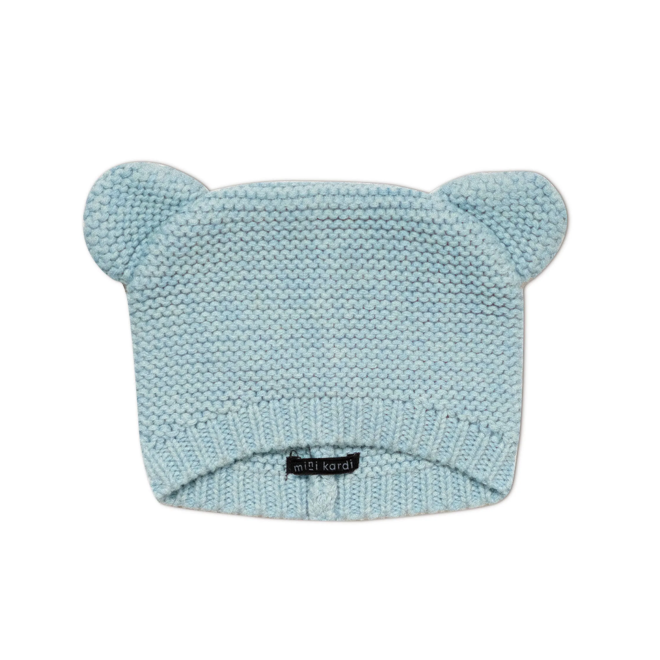 Mini Kardi Blue Bear Beanie (3m -12m)