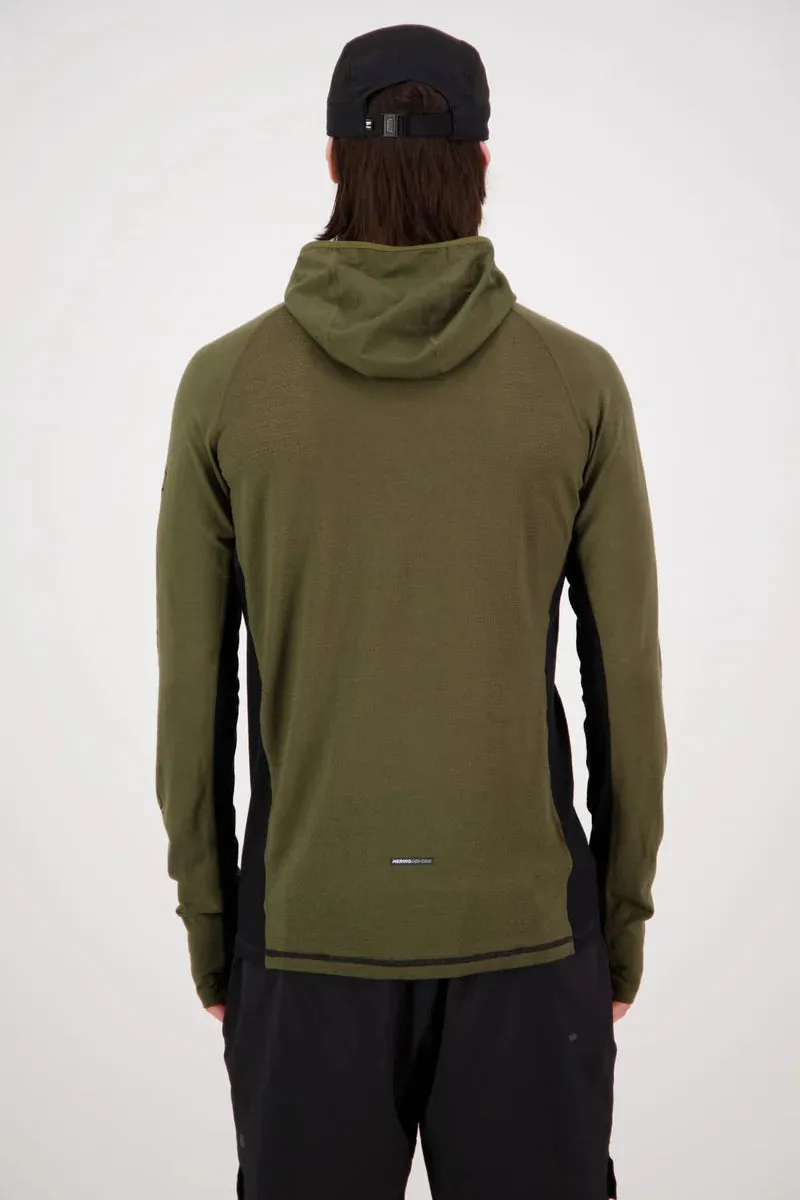 MONS ROYALE Men's Temple Merino Air-Con Hood XLarge