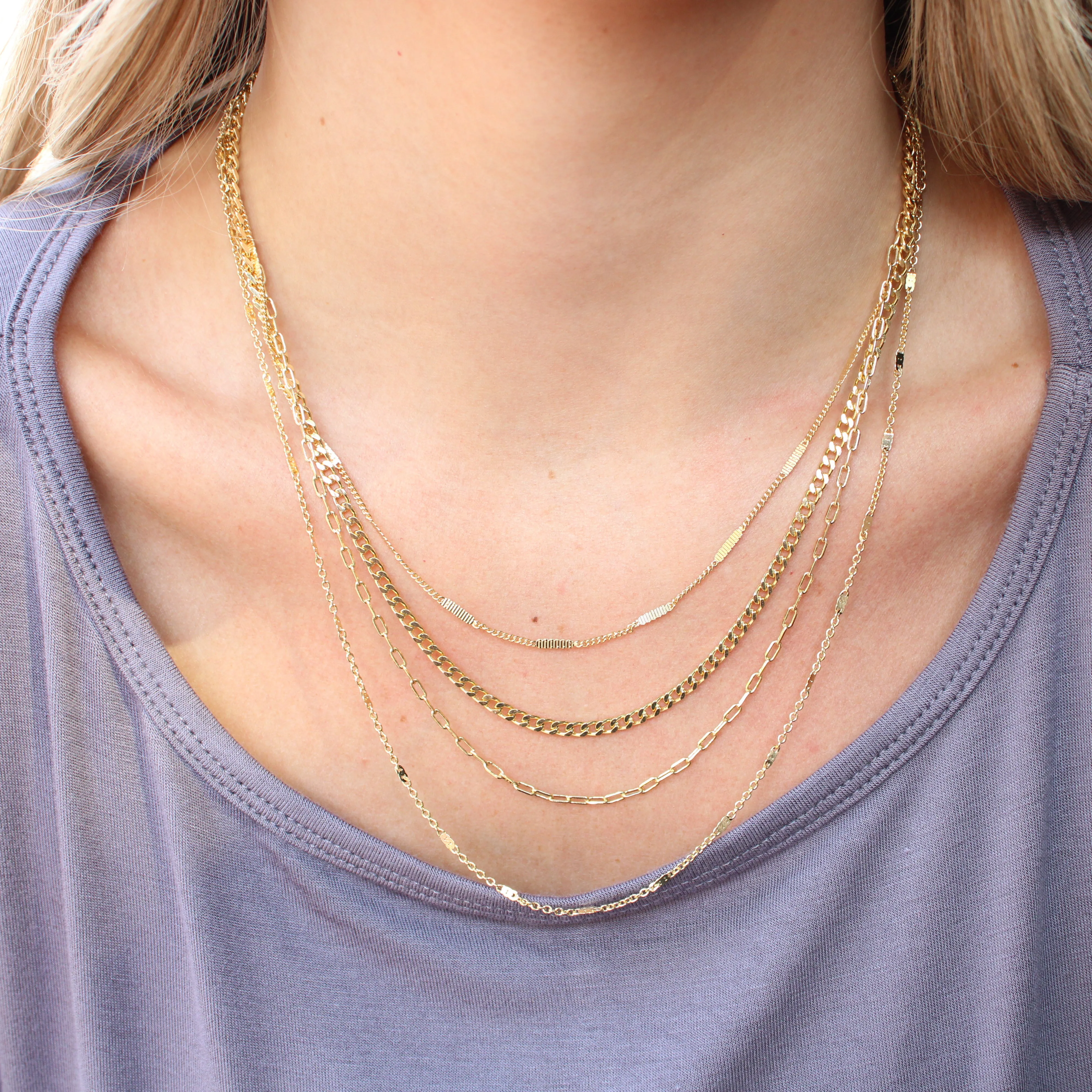 Multi Layer Chain Necklace