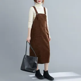 Namara Vintage Midi Overall Dress