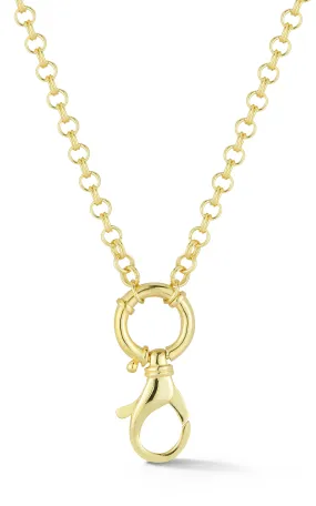 Oversized Clasp Necklace