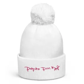 Pepto Pink Pom-pom Beanie (2 Colors)