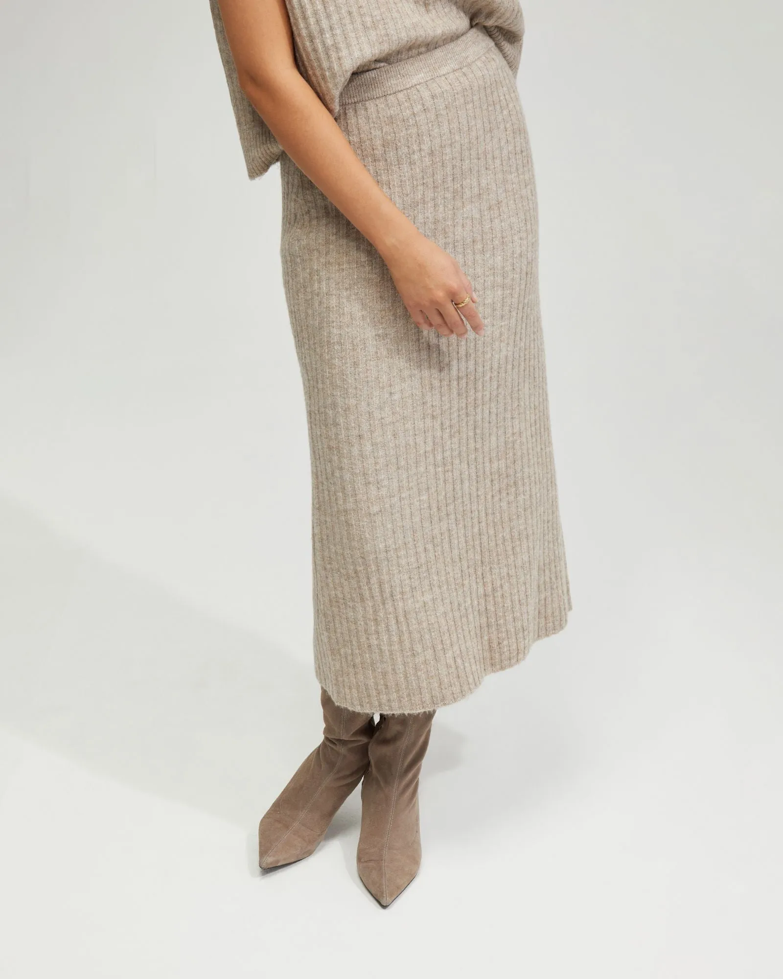 Petra Rib Knit Skirt