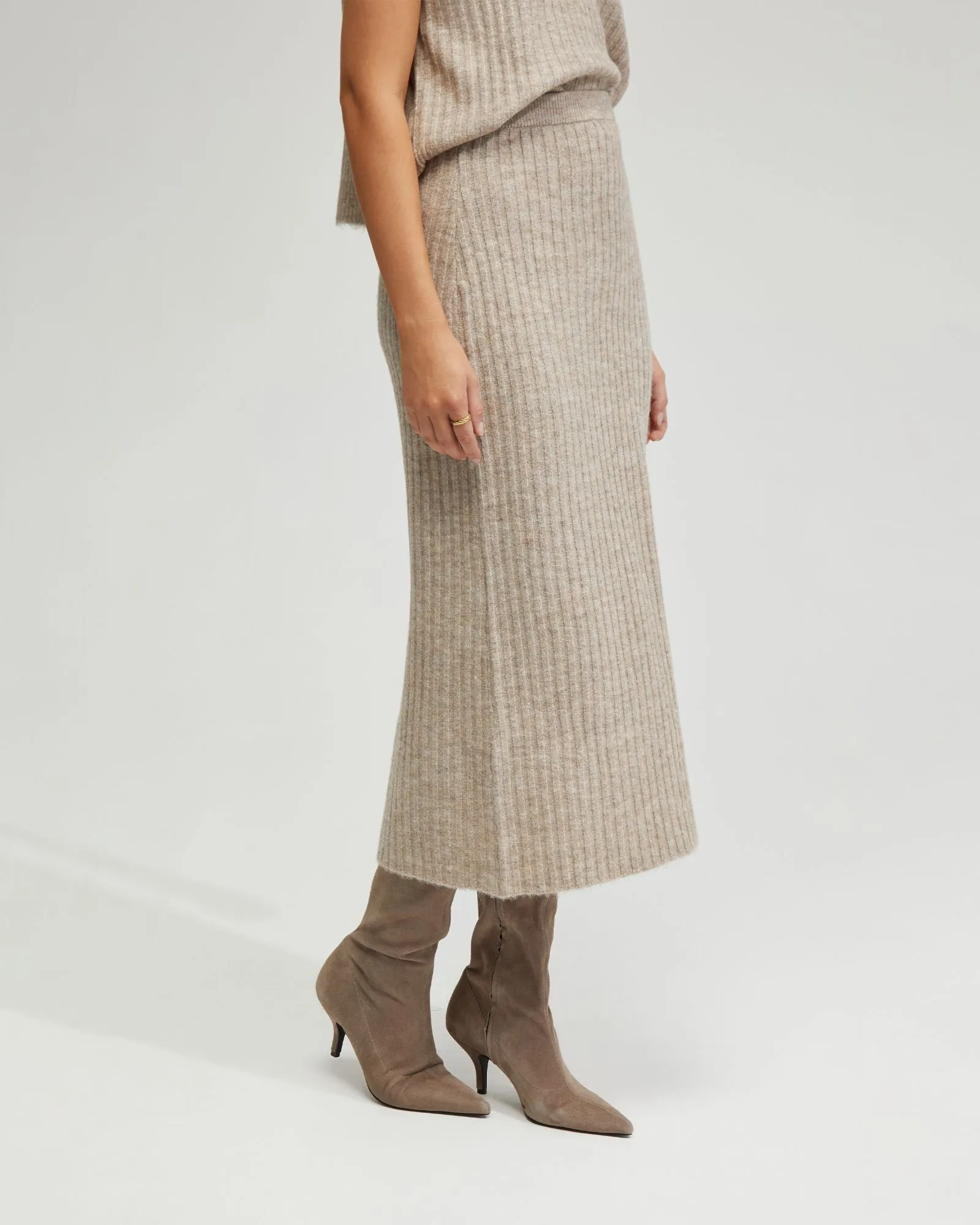 Petra Rib Knit Skirt