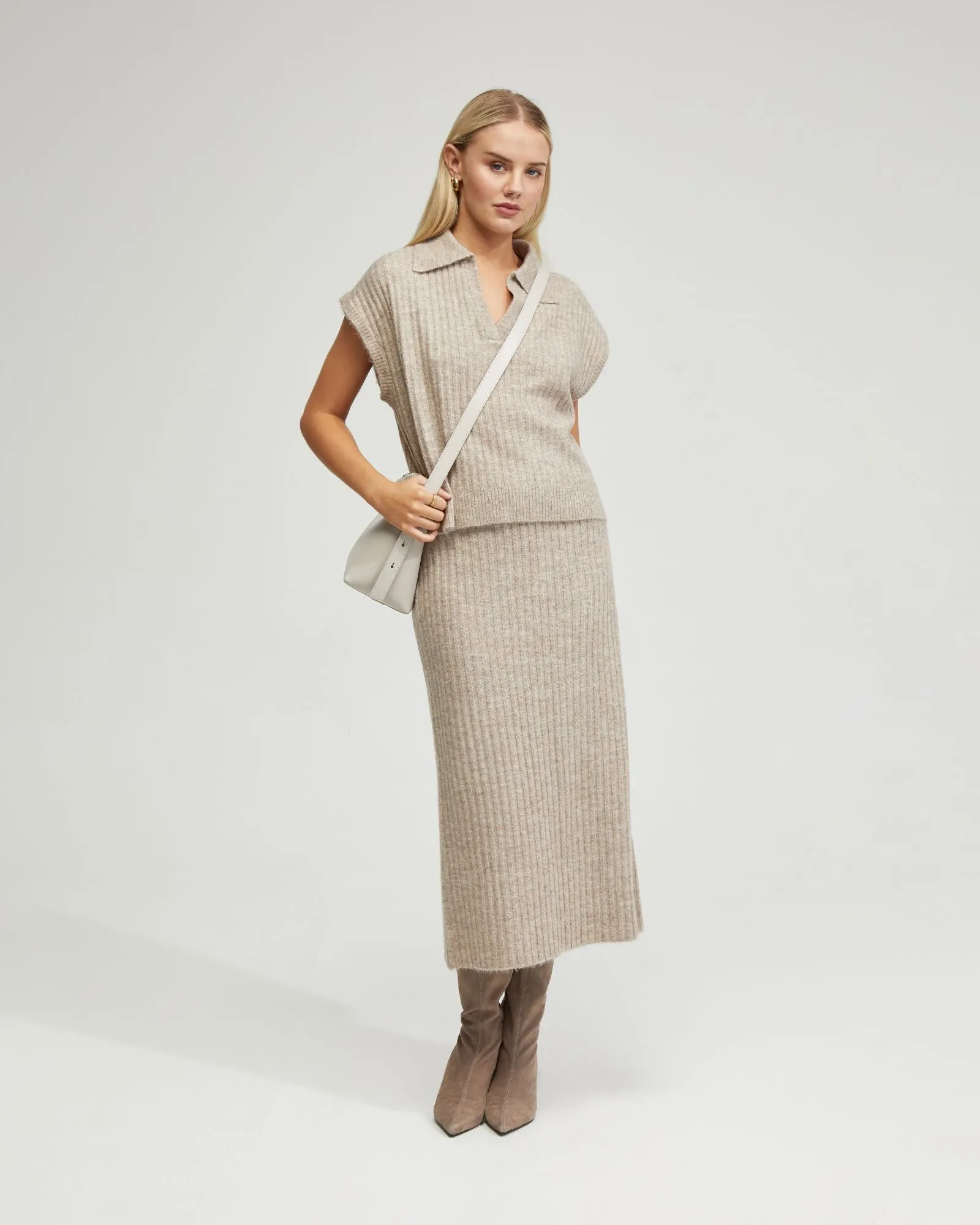 Petra Rib Knit Skirt