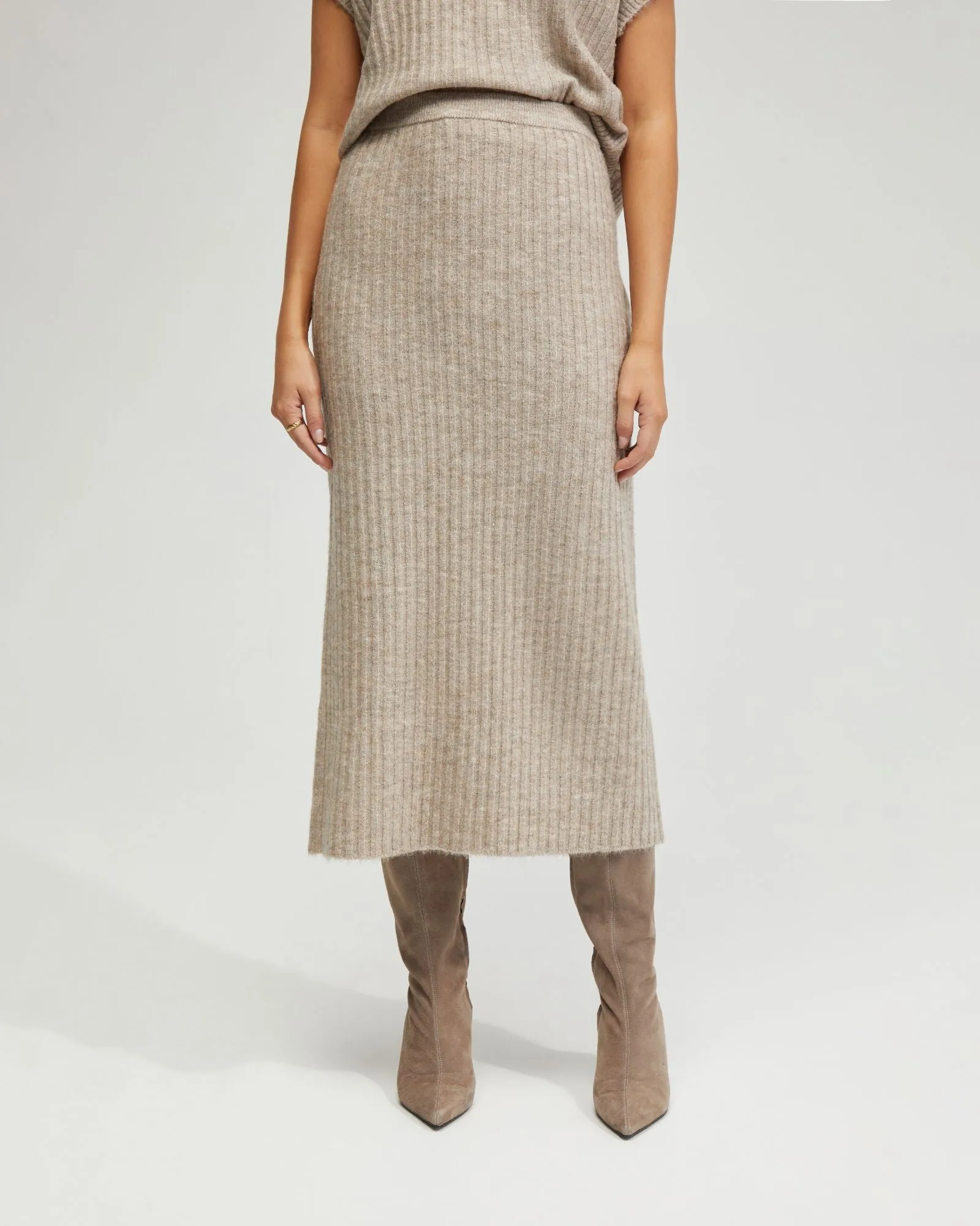 Petra Rib Knit Skirt