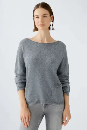 PULLOVER WOLLMISCHUNG-OUI