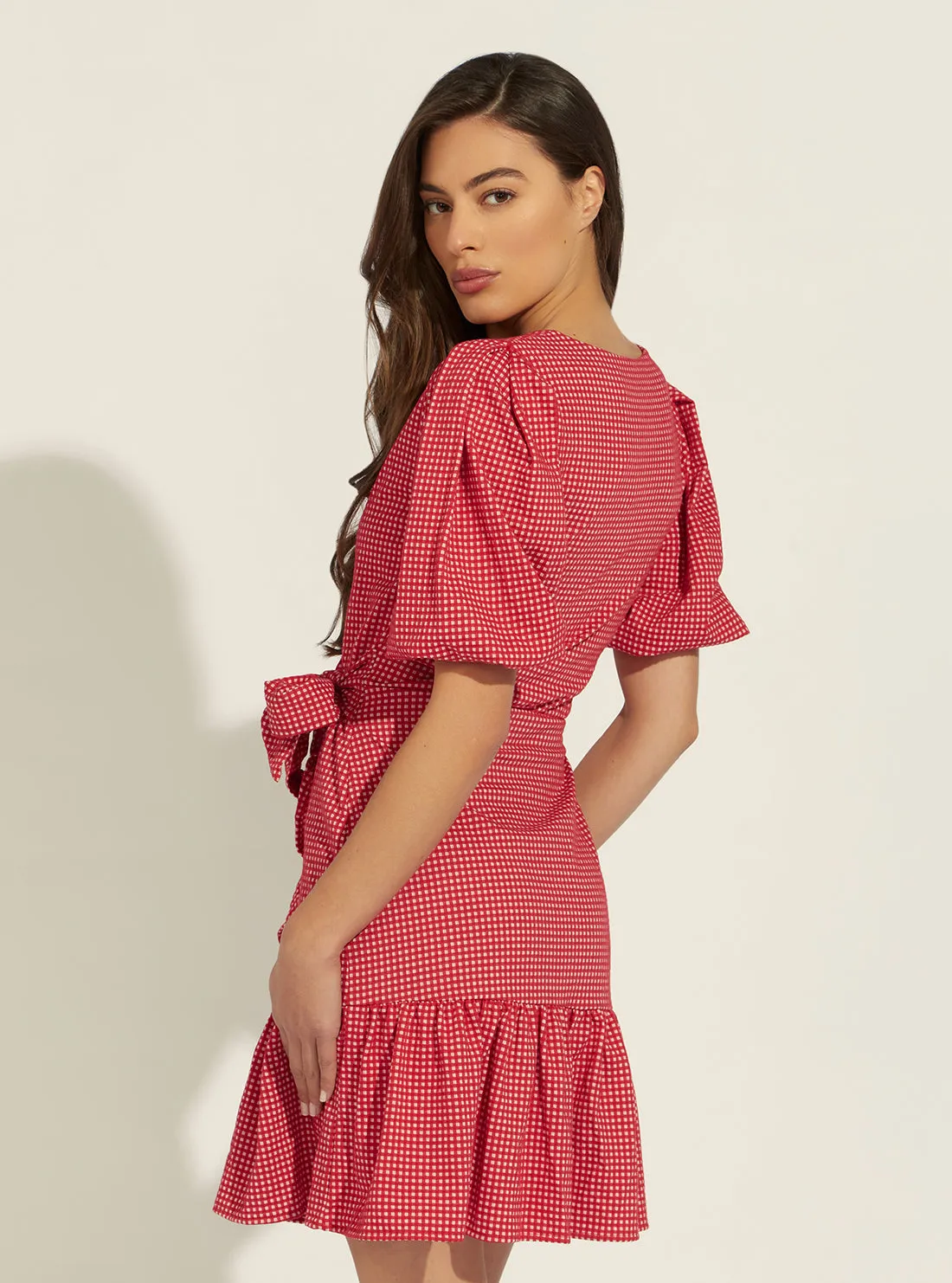 Red Zama Mini Dress