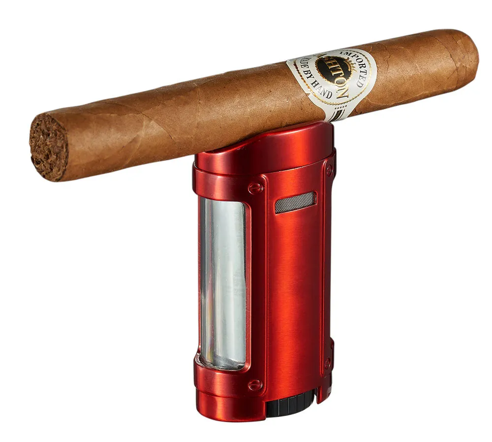 Rhino Quad Torch Cigar Lighter - Red