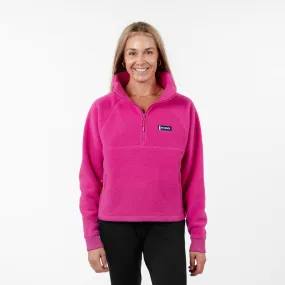 Rivanna Fleece Pullover | Solid - Exuberant Pink