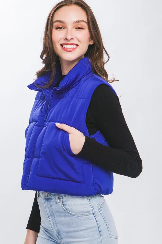 Royal Puffer Vest