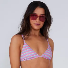 Salty Crew "Shorebreak Rib" Bikini Top - Orchid