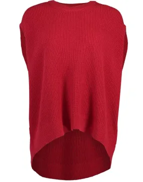 Shaker Cocoon Pullover Top