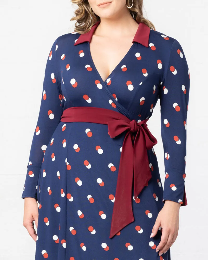 Sophisticate Wrap Dress - Final Sale!