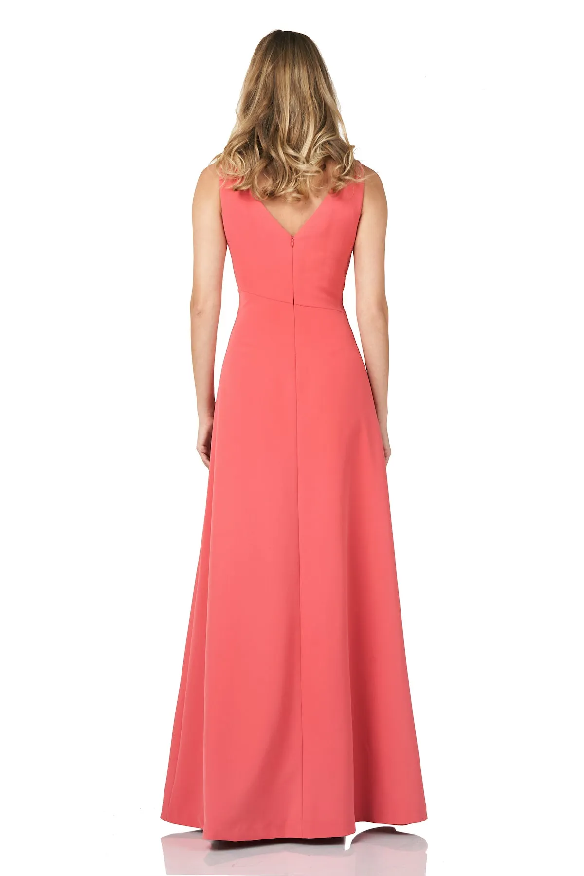 Stretch Crepe Gown