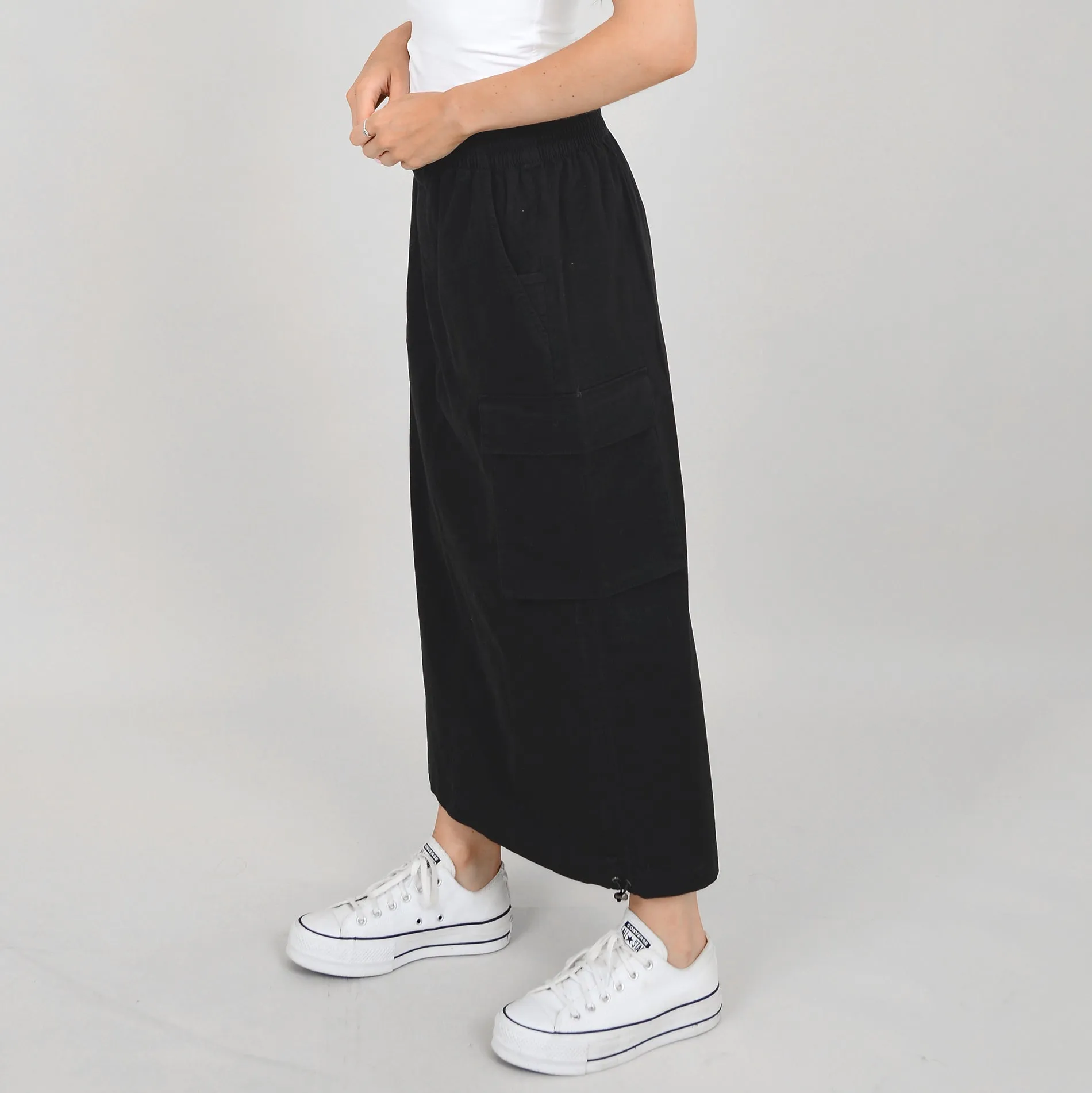 Suki Cargo Skirt | Black