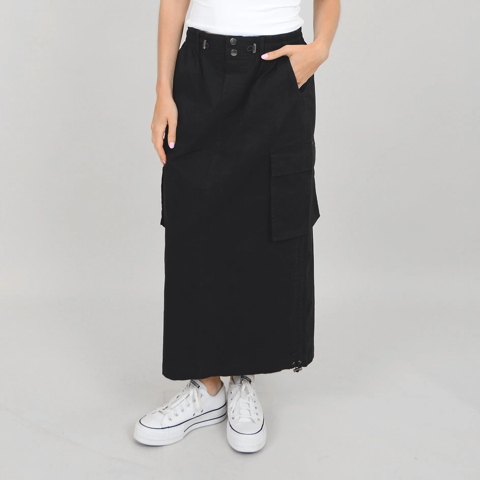 Suki Cargo Skirt | Black