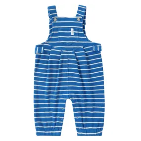 SUSUKOSHI WAFFLE OVERALL: ELECTRIC BLUE