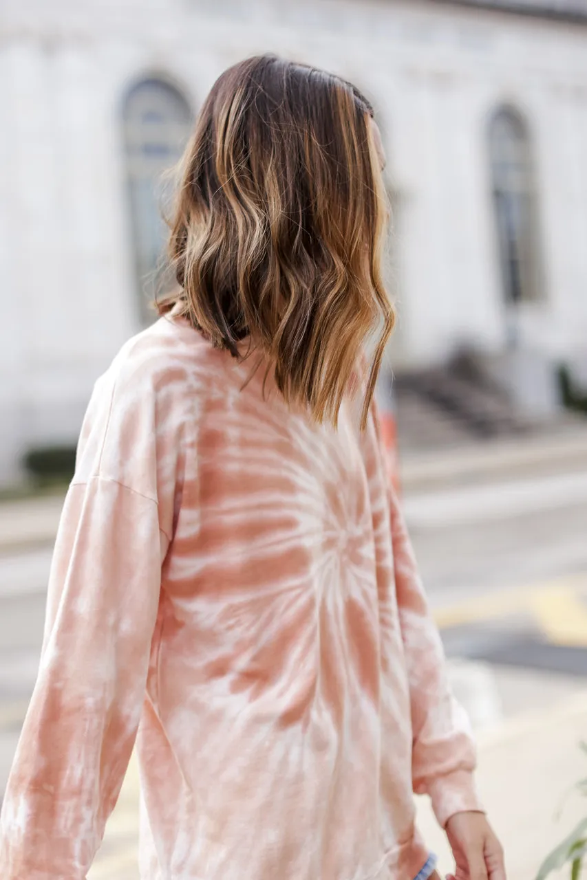 Taylor Oversized Tie-Dye Pullover