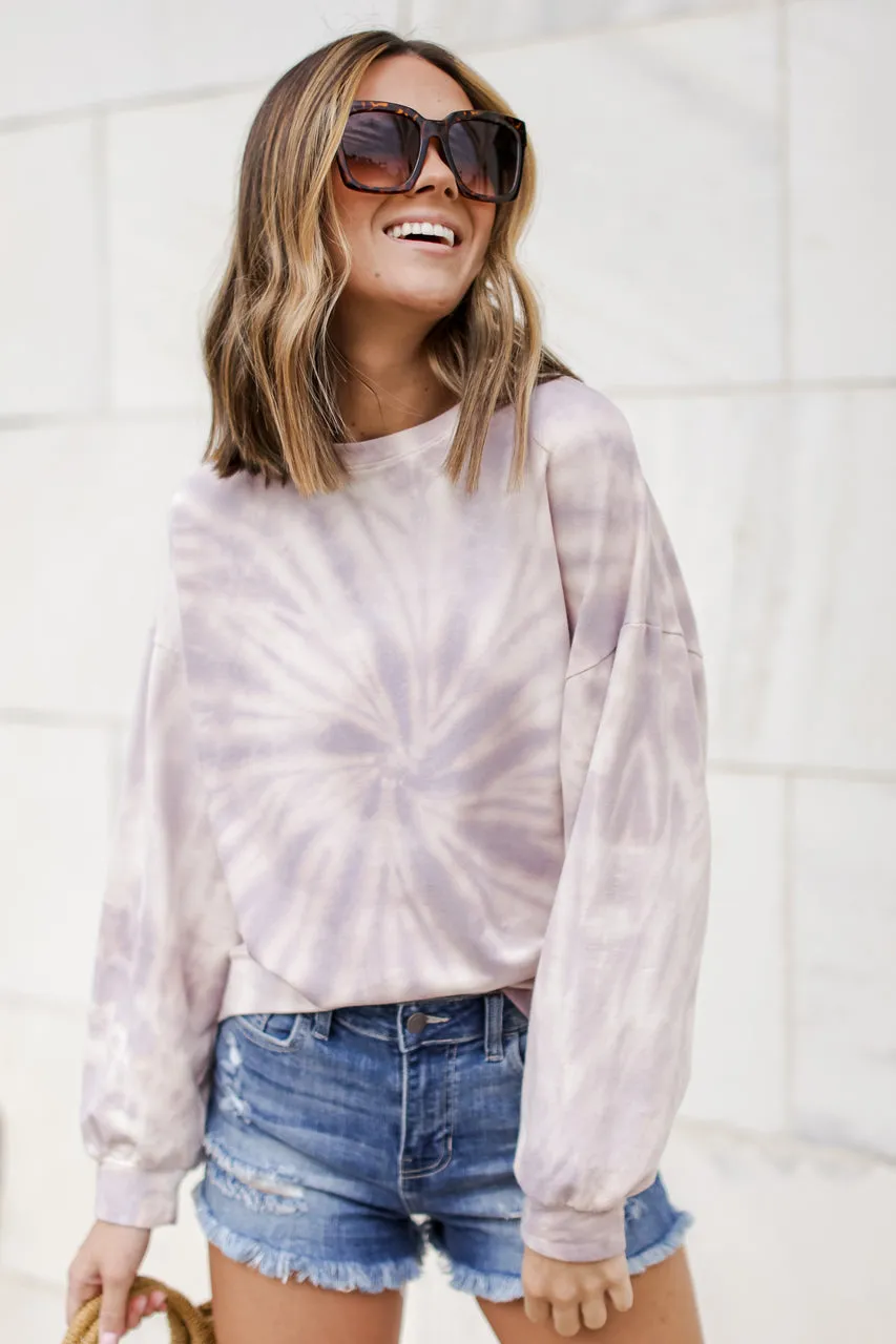 Taylor Oversized Tie-Dye Pullover