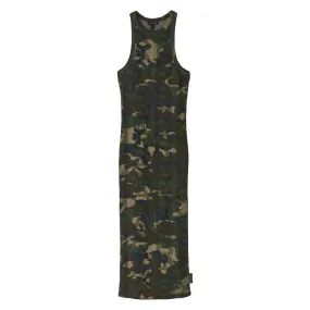 THE CAMO RACER RIB DRESS