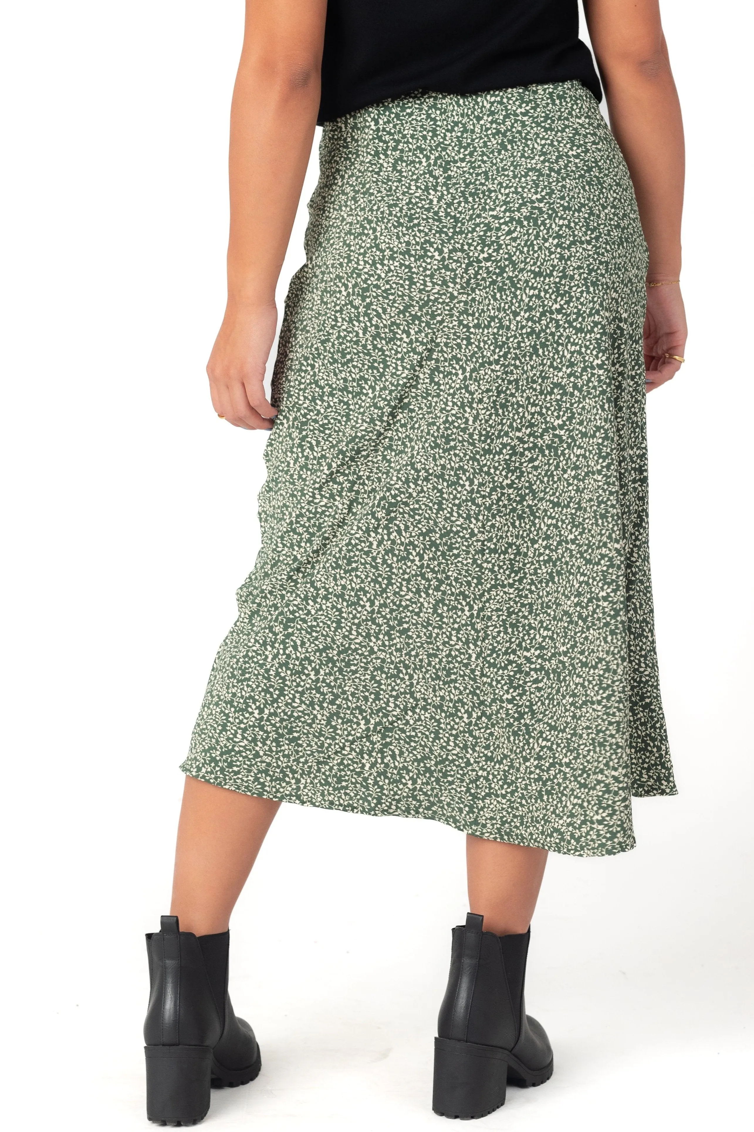 The June Skirt - Fall - Forest Green