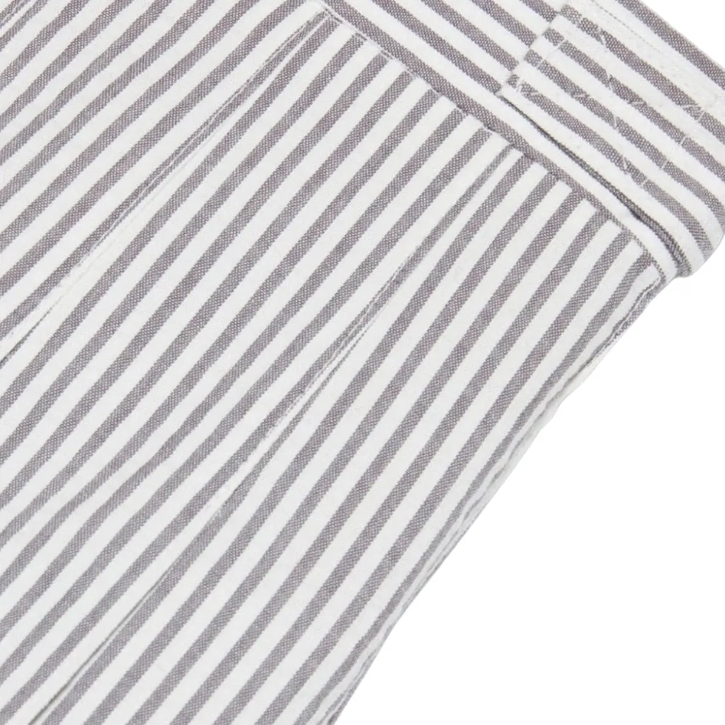 Thom Browne Kids Seersucker Pleated Mini Skirt