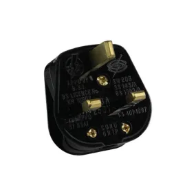 Top Plug Black 13Amps TRK Range