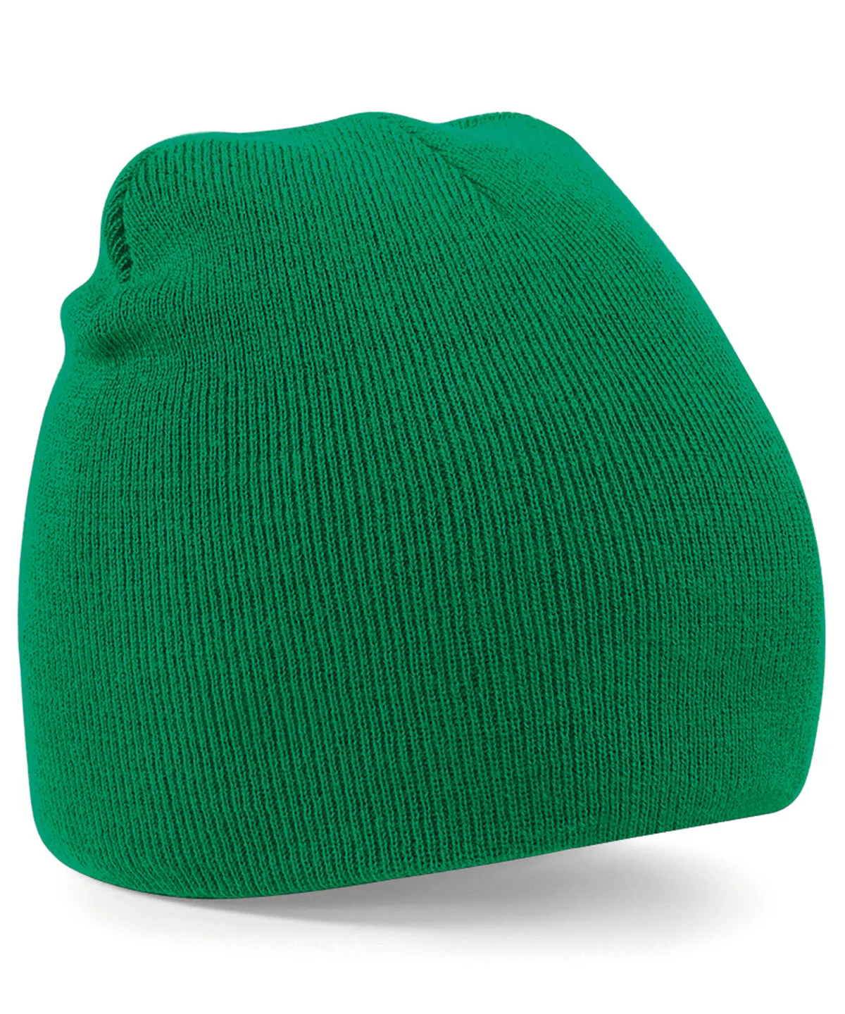 Two-tone pull-on beanie | Kelly Green