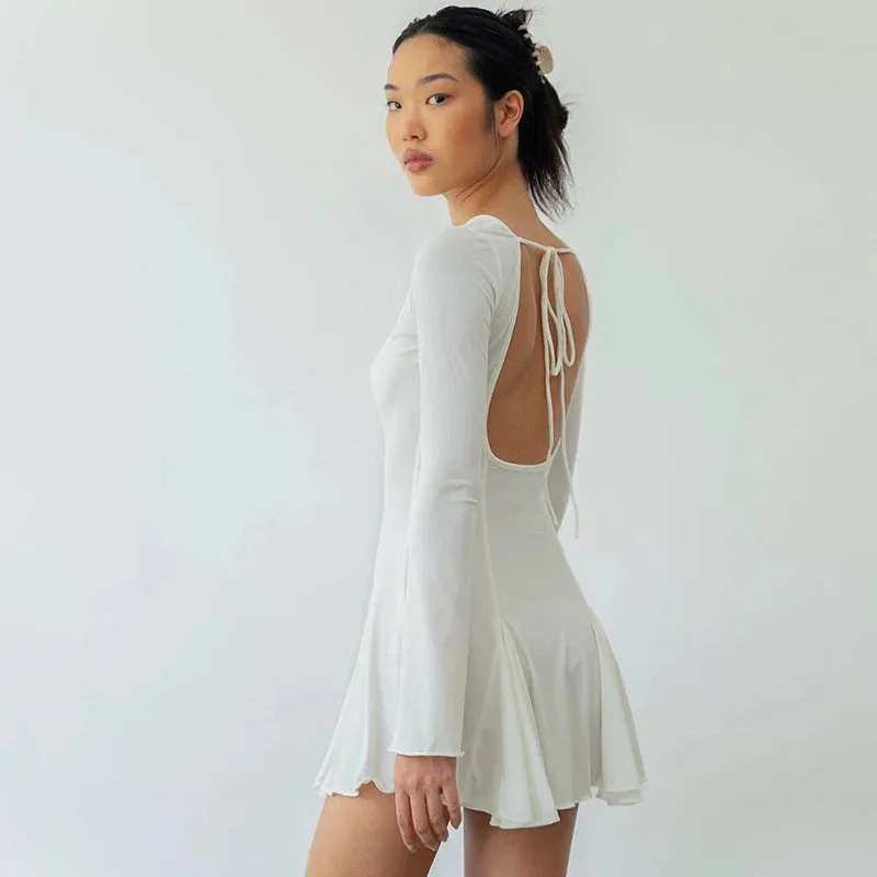 Vvsha Gwen Long Sleeve Mini Dress