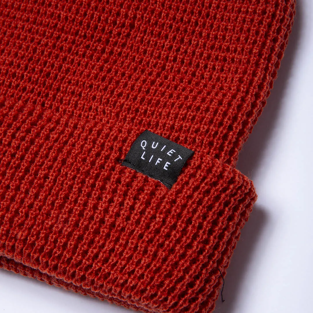 Waffle Beanie 2023 - Rust