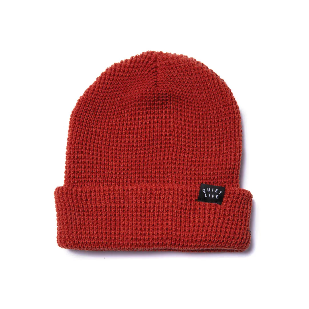 Waffle Beanie 2023 - Rust