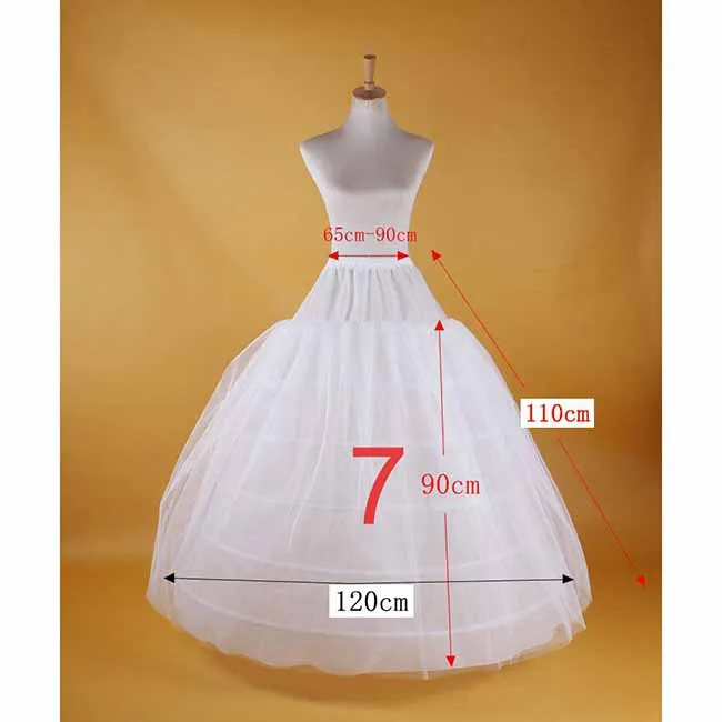 Women Underskirt Slip Crinoline for Bridal Dress Ball Gown Petticoats