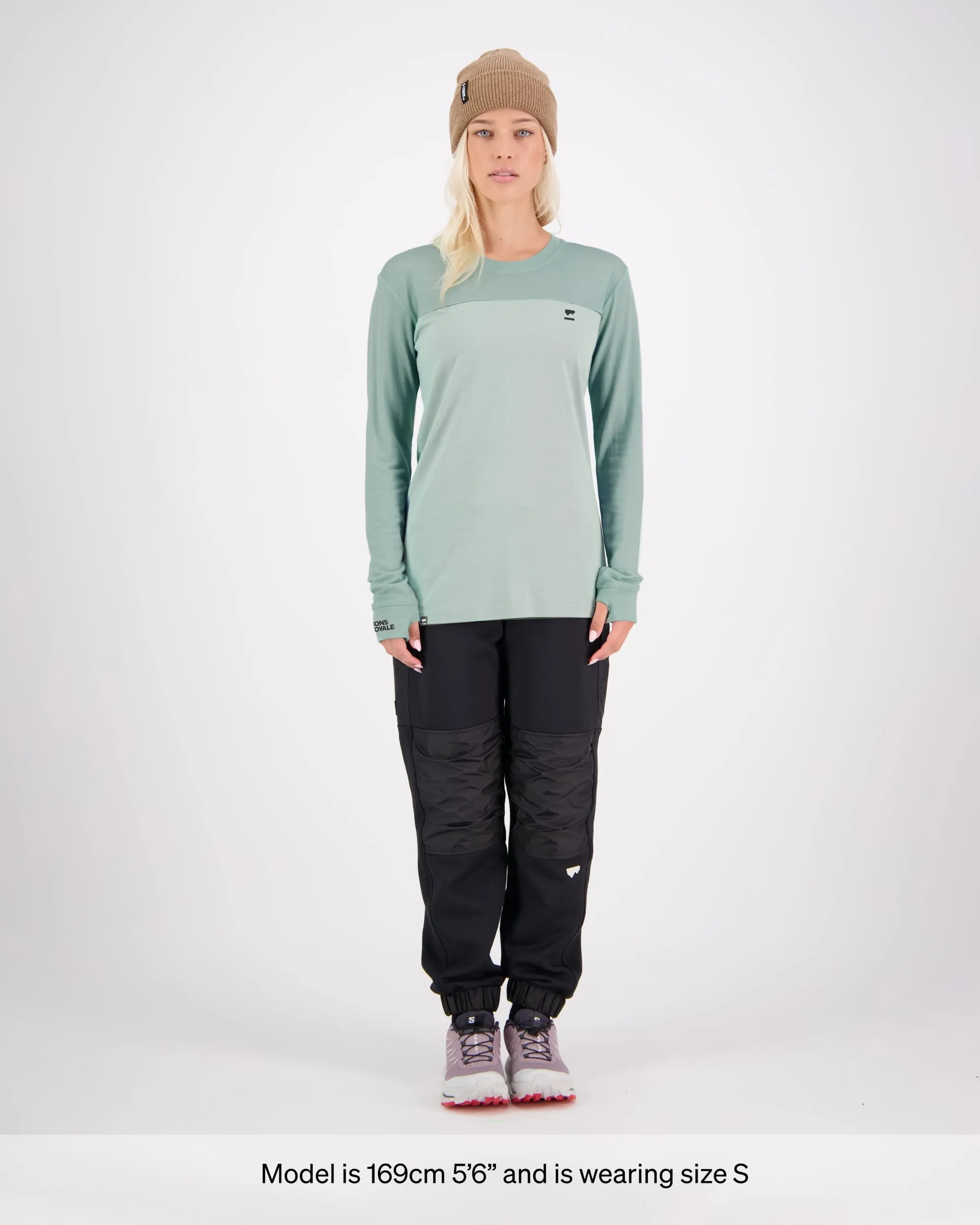 Yotei Merino Long Sleeve - Glacier / Dew