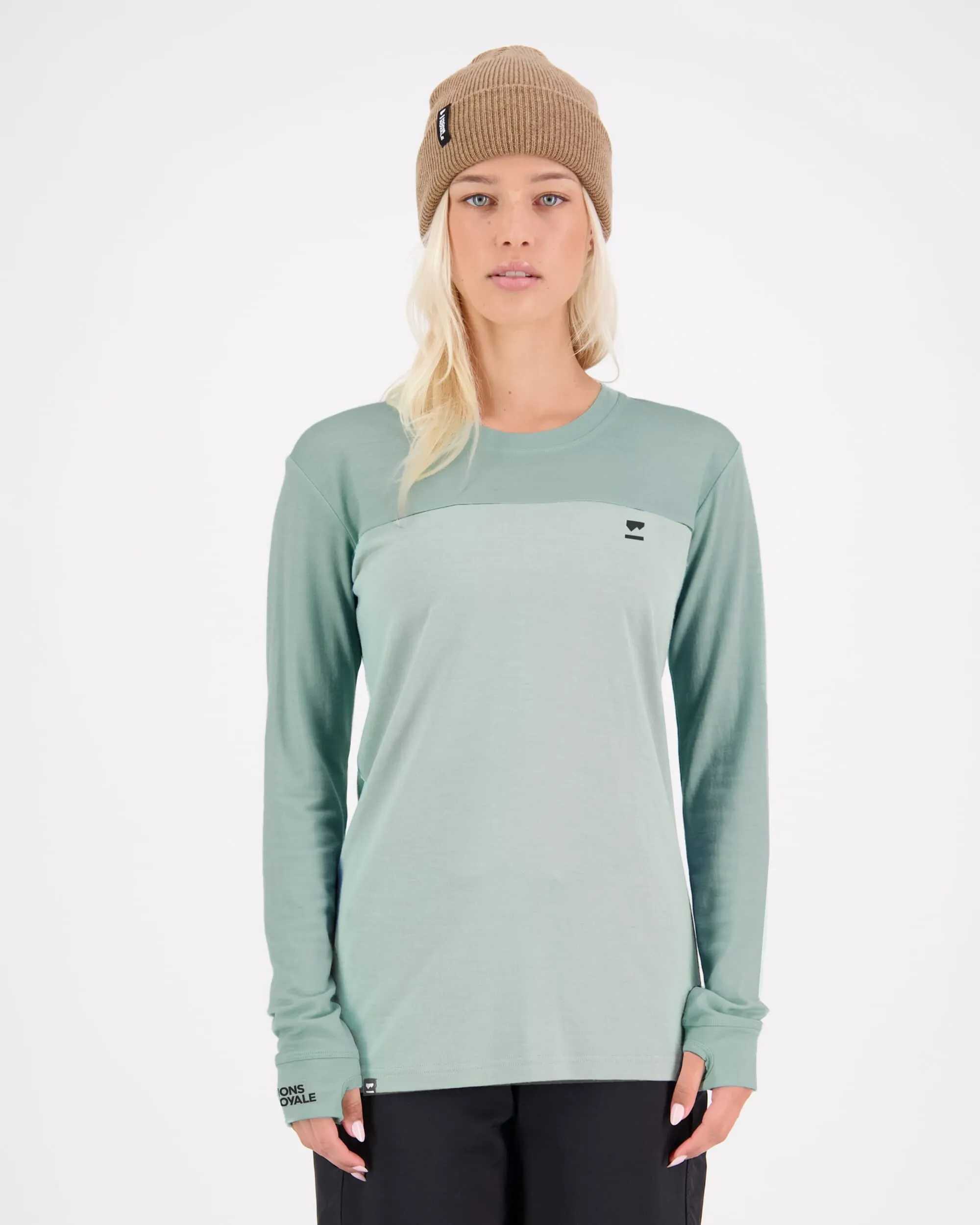 Yotei Merino Long Sleeve - Glacier / Dew