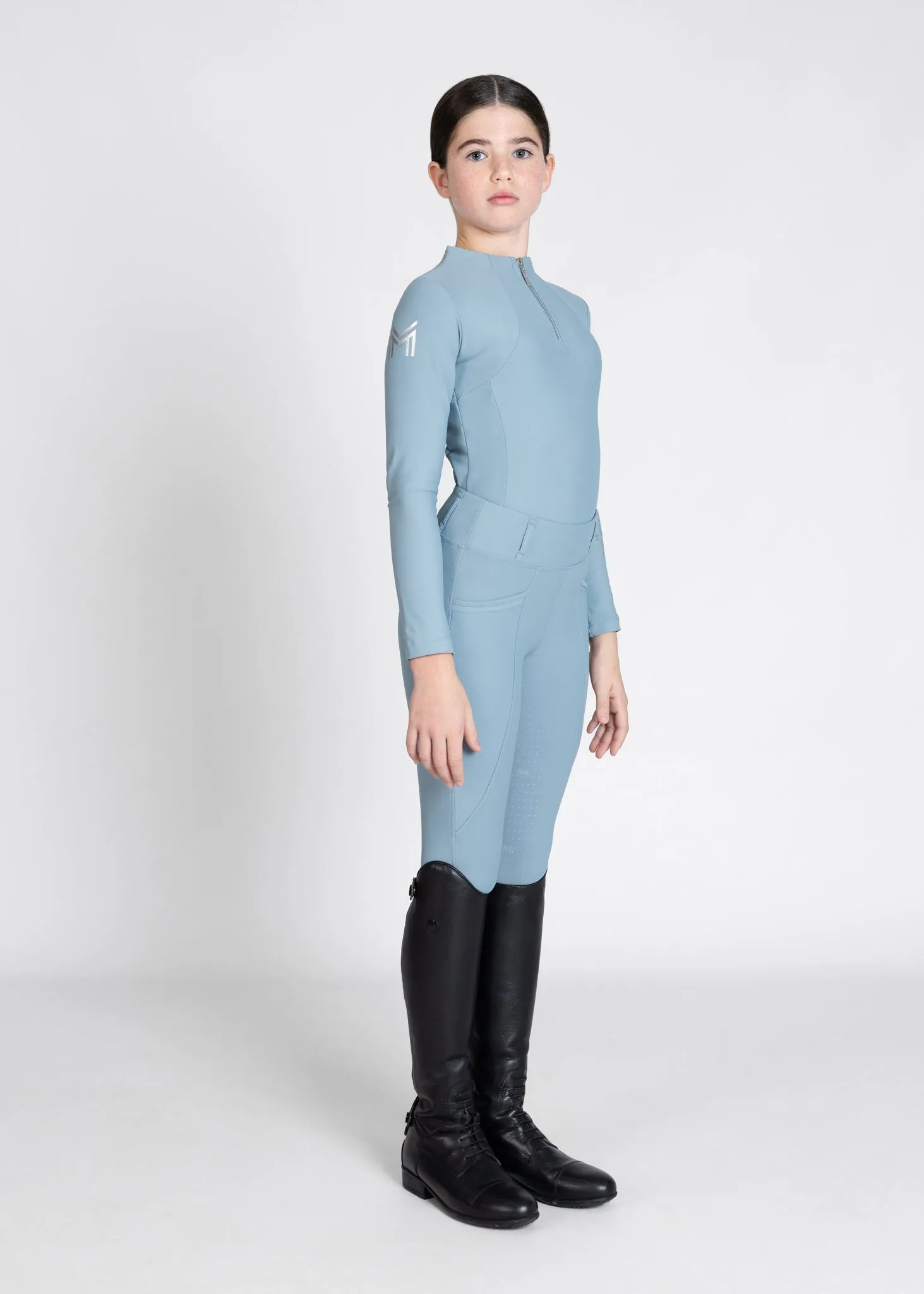 YR Long Sleeve Base Layer (Aqua)